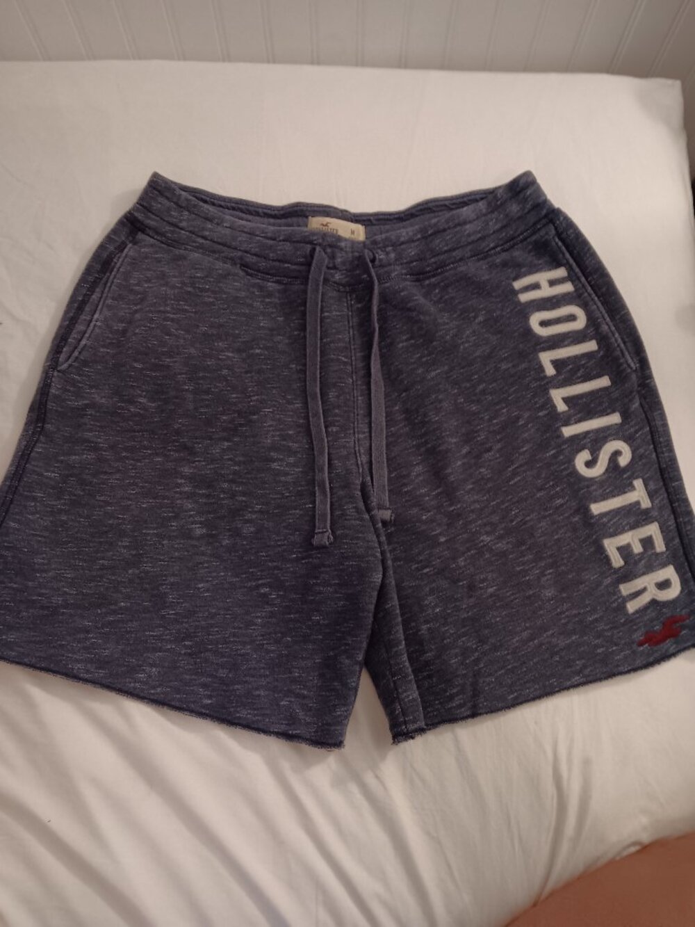Hollister mens fleece shorts size med
